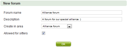 Alliance board